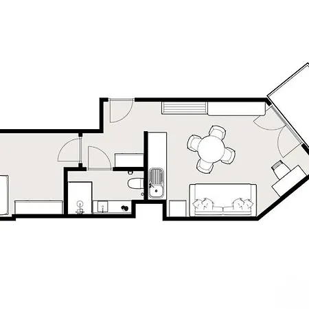 Apartment Jetset Apartment With Parking Chopin Airport